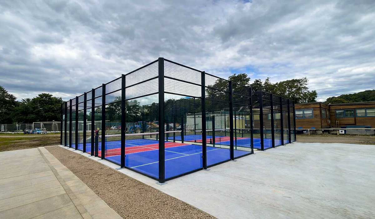 roofless padbol court